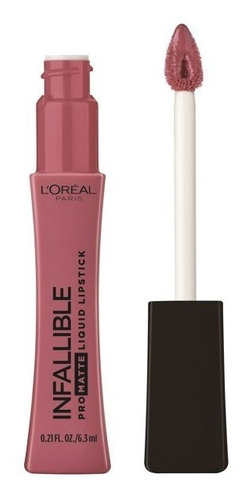 Lápiz labial Loreal Paris Infallible Pro Matte Liquid Color 372 Petal Potion