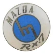 Comprar Pin Mazda Rx7 Rx-7 Antiguo Original Insignia Esmaltado 1981