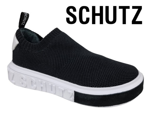Imagem 1 de 2 de Tenis Schutz S209200001 Sneaker It Schutz Bold Knit Preto