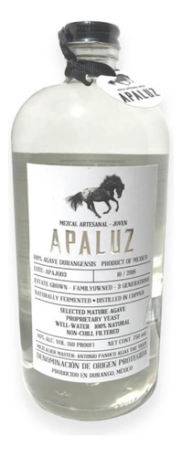 Mezcal Apaluz Joven 300 Ml