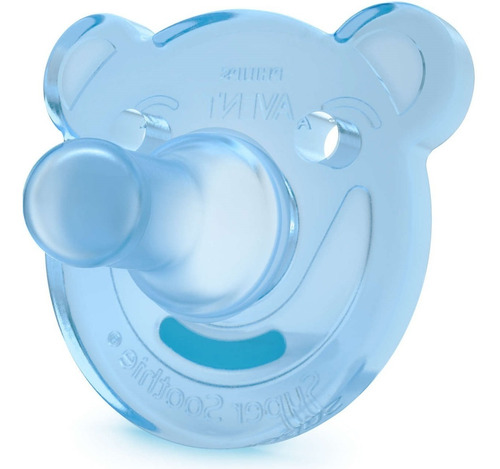 Imagen 2 de 6 de Chupete Fashion Soothie Scf194/04 Avent Varon 100% Silicona