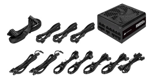 Fuente De Poder Corsair Rm850x 850w Atx 80 Plus Gold Negro Negro