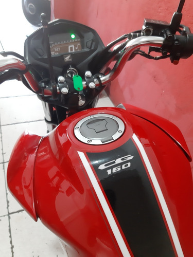 Honda Cg 160 Fan Ano 2020 Vermelha