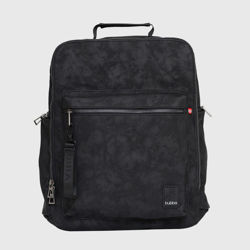 Mochila Alazan Laptop Black Bubba Essentials Color Negro