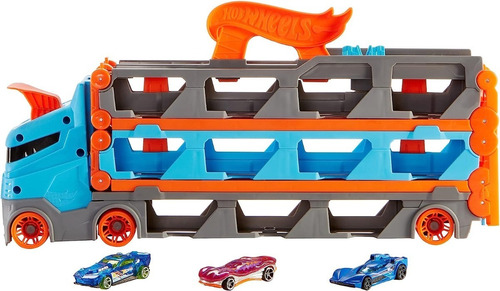 Camion Hot Wheels Speedway Hauler Storage Carrier