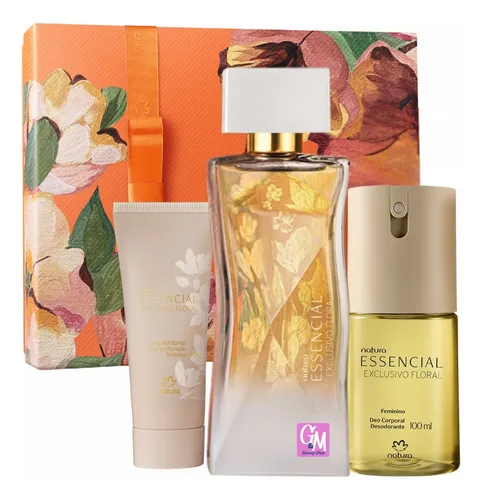 Kit Presente Perfume Natura Essencial Exclusivo Floral