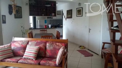 Imagem 9 de 30 de Cobertura Com 3 Dorms, Centro, Bertioga - R$ 680 Mil, Cod: 804 - V804