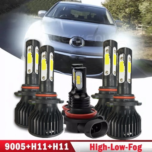 Kit De Luces Led 9005 H11 Para Mazda 3 5 6 Cx-5 Cx-9 2014-20