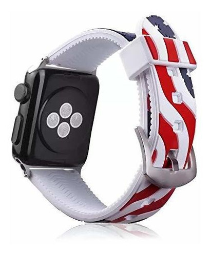 Bands For Apple Watch Series 5 4 3 2 1 Bands 42 Mm 44mm, Sil