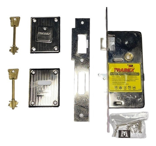 Cerradura Trabex 6624 Puerta Seguridad Exterior Envio Gratis