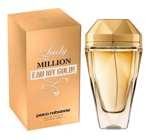 Perfumes Damas Originales Lady Million Eau My Gold Splash