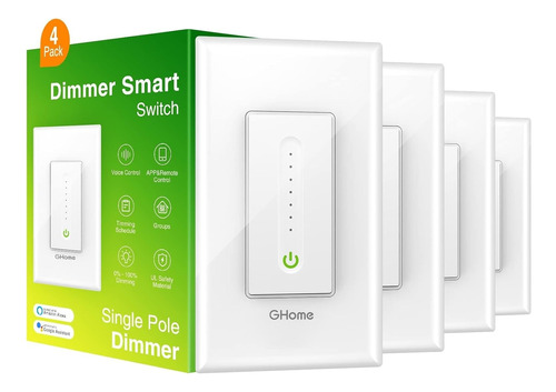 Interruptor Con Dimmer Smart Wifi Compatible Alexa Y Google