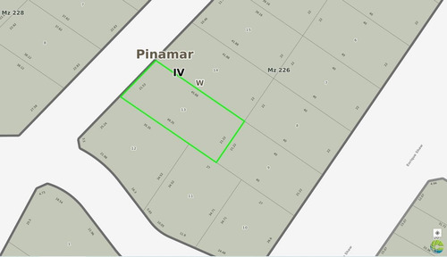 Imagen 13 de 13 de Lote En Venta - Alamos Ii - Pinamar