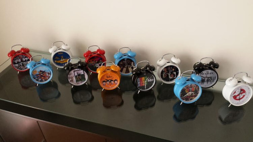 Reloj Despertador Estilo Vintage The Beatles - D Mesa Alarma