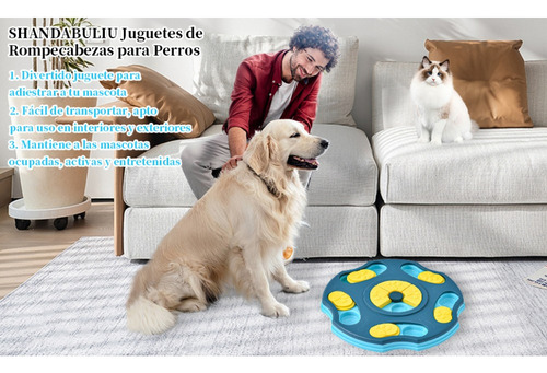 Zy Juguete Para Mascotas Con Fugas De Comida Y Rompecabezas