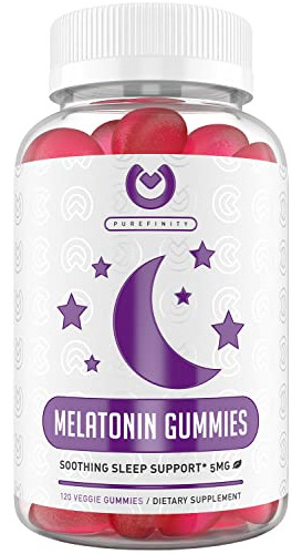 Gummies De Melatonina Purafinidad  No Habitar 7qtsg