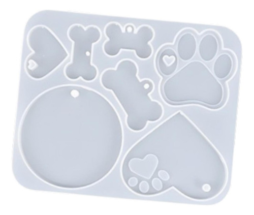 Placa De Identificación Para Perro, Modelo De Silicona,