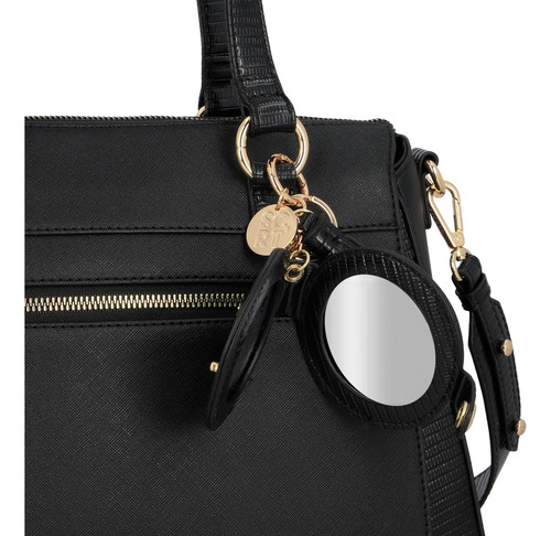 Cartera De Hombro Secret Albacete Fw25 L Negro