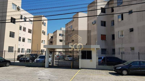 Imagem 2 de 15 de Apartamento Com 2 Dormitórios À Venda, 48 M² Por R$ 190.000,00 - Jardim Santiago - São José/sc - Ap1095