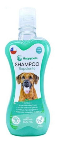 Shampoo Repelente Antipulgas Para Perro 500ml Happy Pets