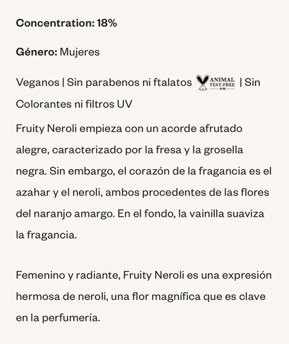 Perfume Dossier Fruity Neroli