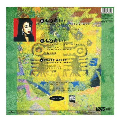 Dr. Alban Ft. Leila K - Hello Afrika | 12 Maxi Single Usado (Usado)