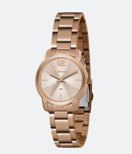 Relogio De Pulso Feminino Lince Rose Gold Lrr4713l R2rx