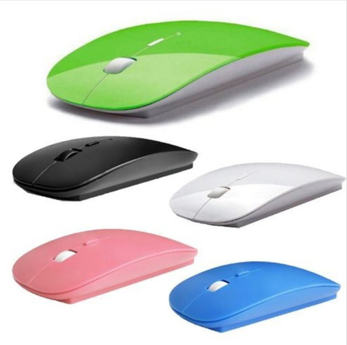 Mouse Optico Inalambrico Usb 2.4g Wireless Ultra Delgado