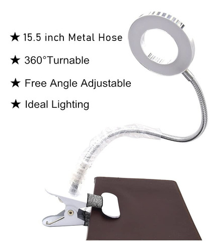 Desk Lamp Clip Microblading Usb Light Lamp Led Clip ...