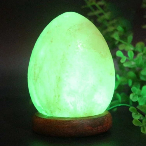 Lámpara Piedra De Sal Del Himalaya Limpieza Purifica Aire