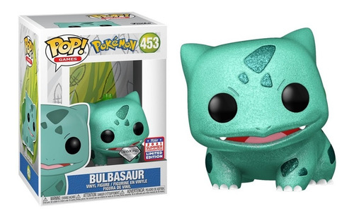 Funko Pop Pokémon Bulbasaur Diamond Exclusivo 2021