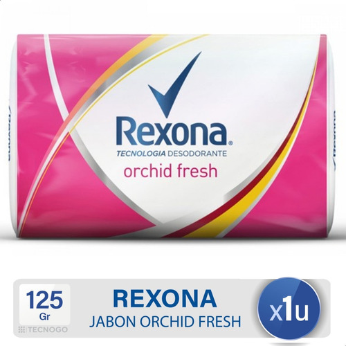 Jabon En Barra Rexona Orchid Fresh Hidratante Revitalizante