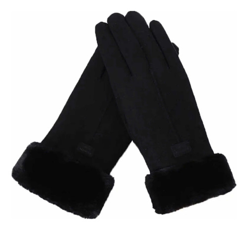 Guantes Invierno Mujer Elegantes Manoplas Cálidas Completas