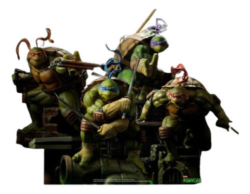 Iron Studios, Set 4 Tortugas Ninja, Estatuilla 1:10