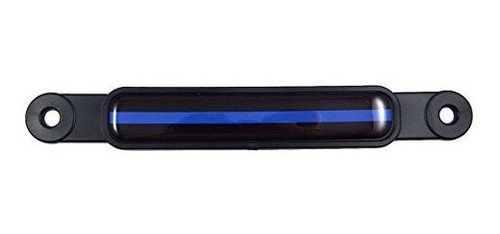 Insignia Adhesiva Con Fina Linea Azul De Policia Para Ator
