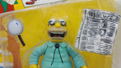 Figura Los Simpsons Abuelo Abraham Playmates Trujillo S (Usado)