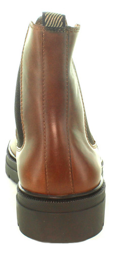 Botas De Piel Para Hombre Christian Galery Con Elastico Y