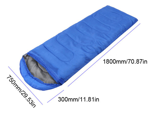 Saco De Dormir Ligero Para Acampar, Cálido, Para 4 Estacione