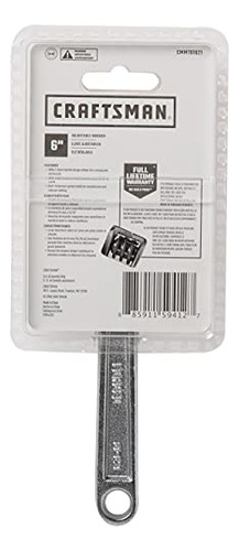 Llave Ajustable Craftsman, 6 Pulgadas (cmmt81621)