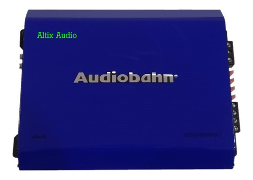 Amplificador Audiobahn Ultra-1dbl 1 Canal Azul  1500w Rms Color Azul