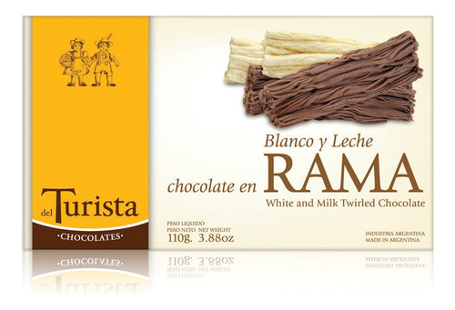 Chocolate En Rama Del Turista 110g