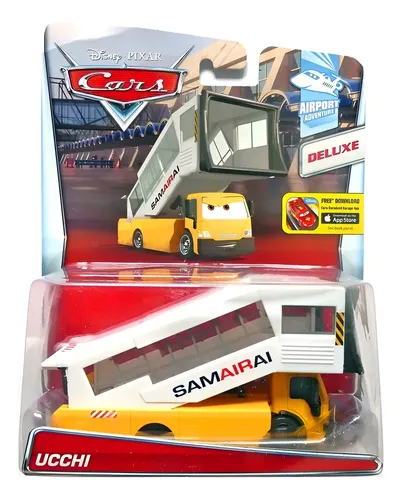 ウッチー　空港 ucchi カーズ ミニカー Disney Cars 2 Ucchi Samairai Airport + 300 Mod Frete Baixo