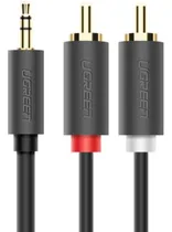 Comprar Cable Audio Estereo 3.5mm Auxiliar A Rca Macho 3 Metros,gold