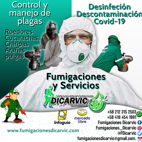 Imagen 2 de 10 de Fumigación Y Desinfección, Precios Acorde A Su Necesidad