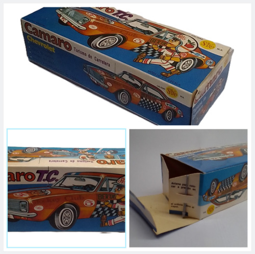 Auto Camaro Tc 1:25 Coleccion Completo En Caja. Naranja