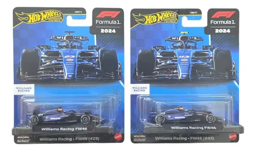 Set Completo 7x Hot Wheels Premium F1 Team 2024 Formula 2024