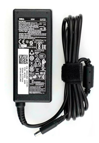 Cargador Dell Original 19.5v 3.34a 4.5x3.0mm 65w