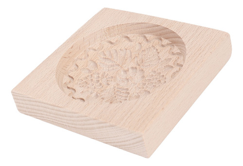 Molde De Madera Con Patrón 3d De Frambuesas Para Hornear Cho