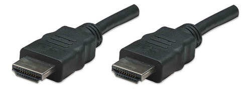 Cable HDMI de 1 HDMI macho a 1 HDMI macho Manhattan 308441 negro de 7.5m