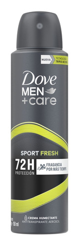 Desodorante Dove Men Care Sport Fresh Spray 72 Horas